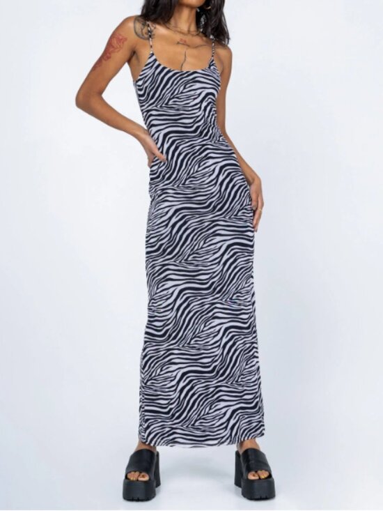 Princess Polly Dresses & Skirts - Princess Polly Knox Zebra Dress